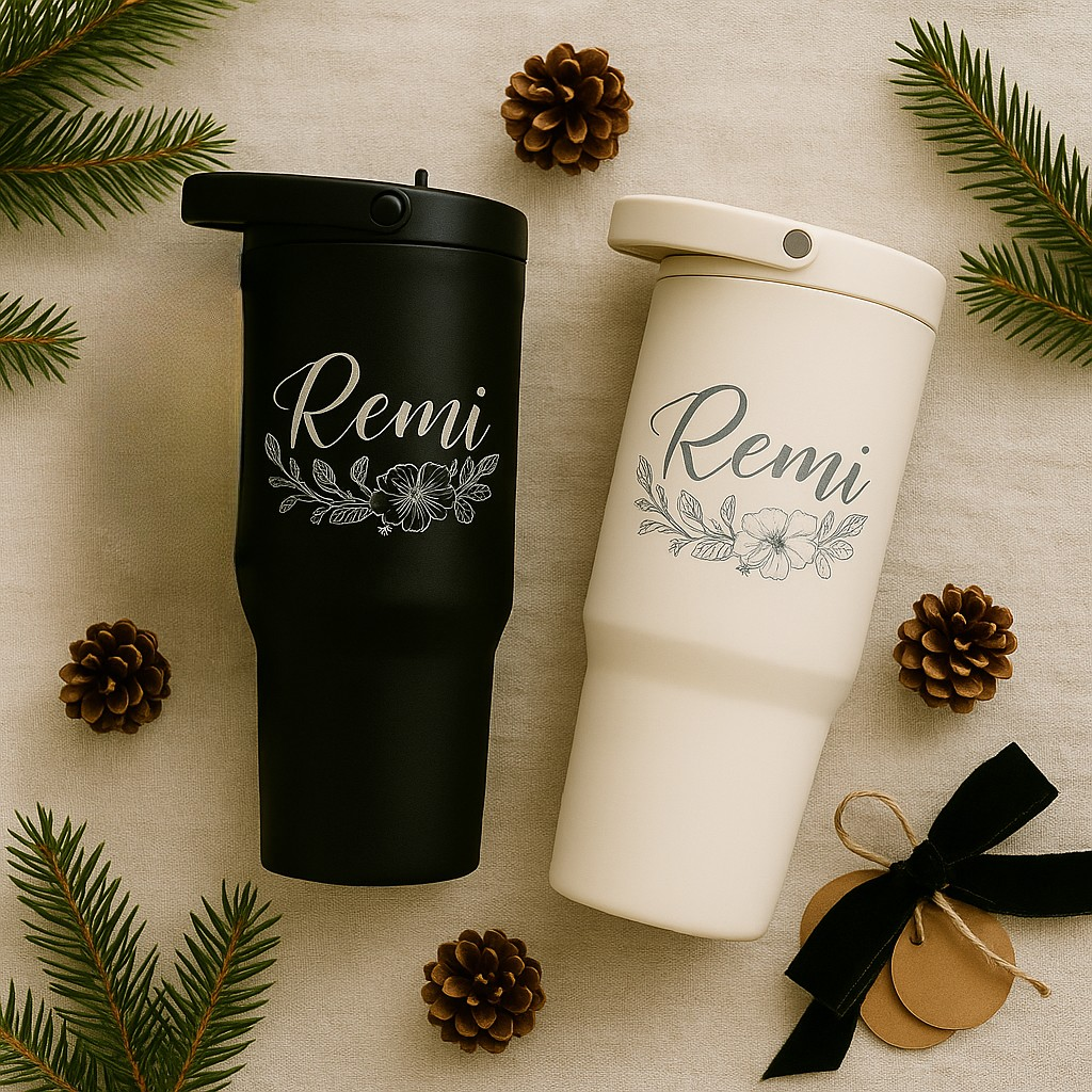 Hand Engraved Tumbler Sport