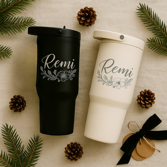 Hand Engraved Tumbler Sport