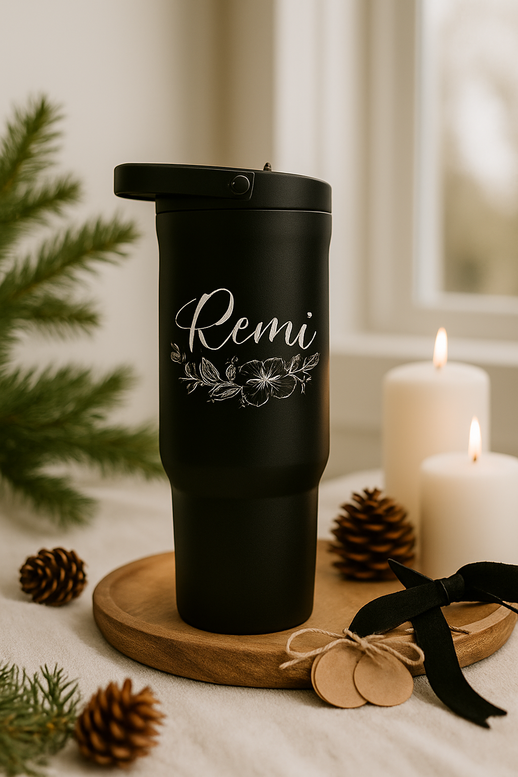 Hand Engraved Tumbler Sport